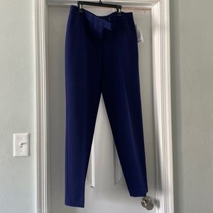 Blue dress pants size 8 straight leg